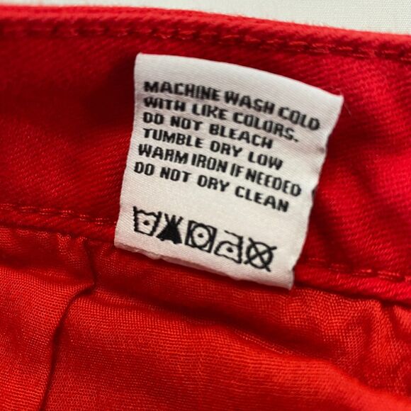 NWT Velvet Heart Francescas Hallie Red Black Velvet Racer‎ Stripe Jeans Size 27 - Picture 15 of 16